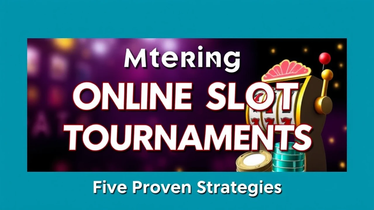 Mastering Online Slot Tournaments: Five Proven Strategies