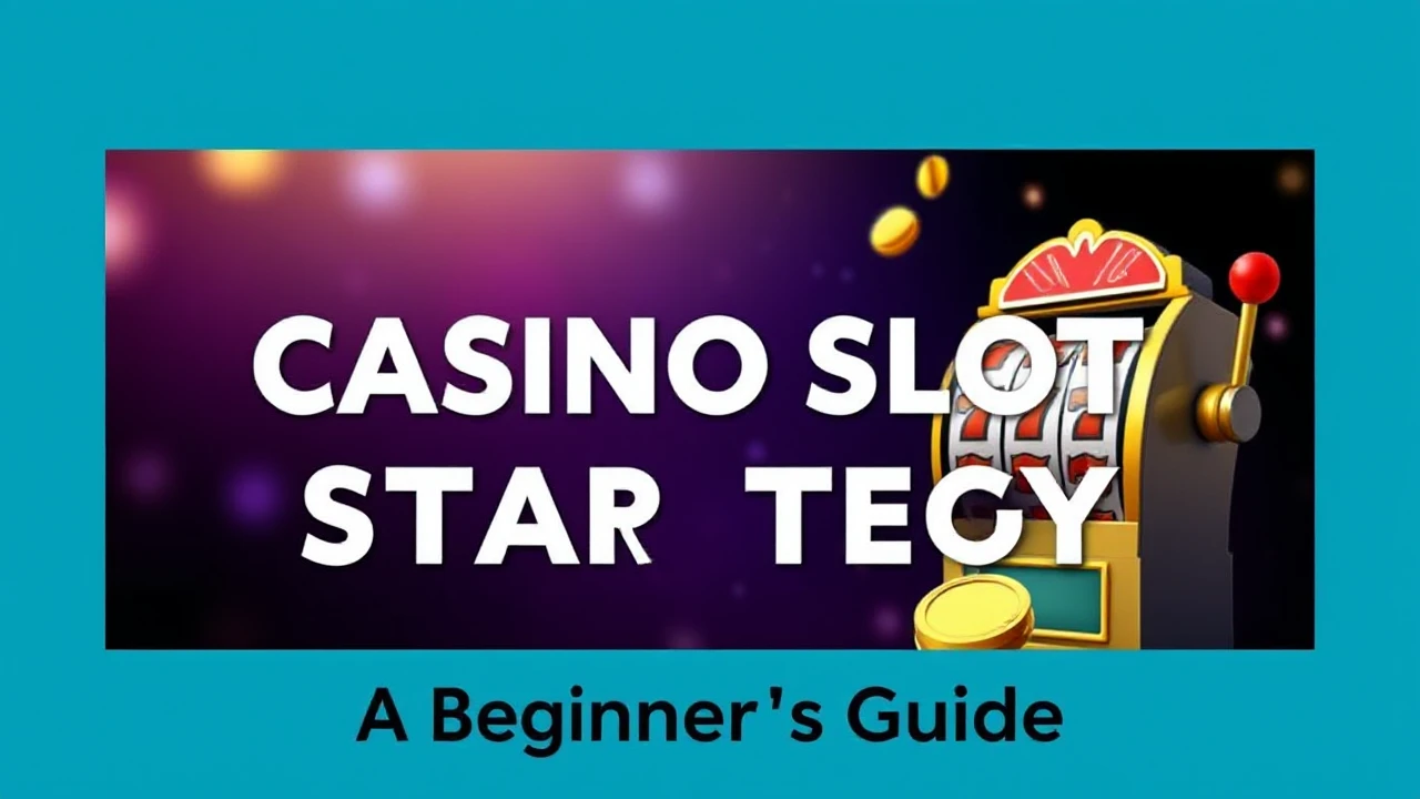 Mastering the Art of Casino Slot Strategy: A Beginner's Guide